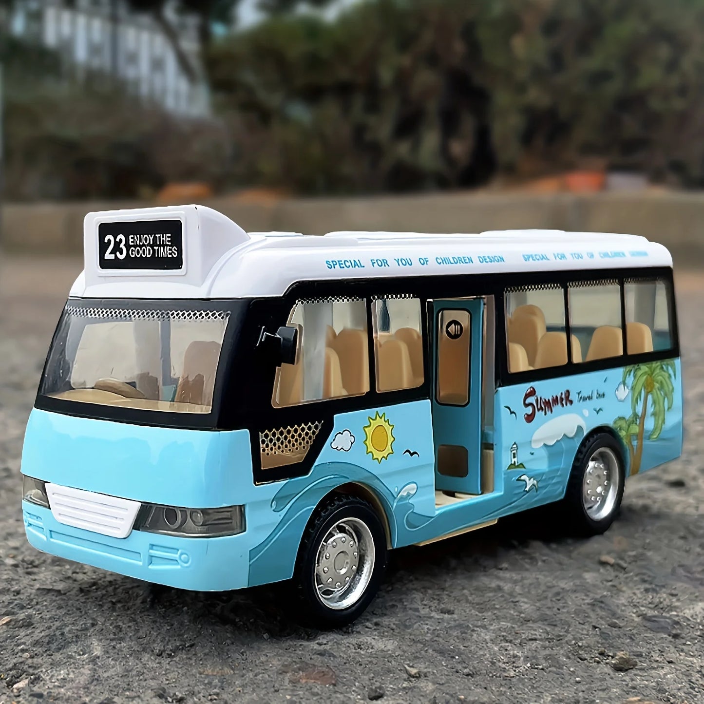 School Bus Toy Car with Sound and Light