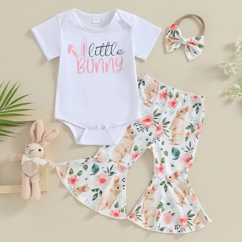 Toddler Girl Spring 3-Piece Easter Outfit