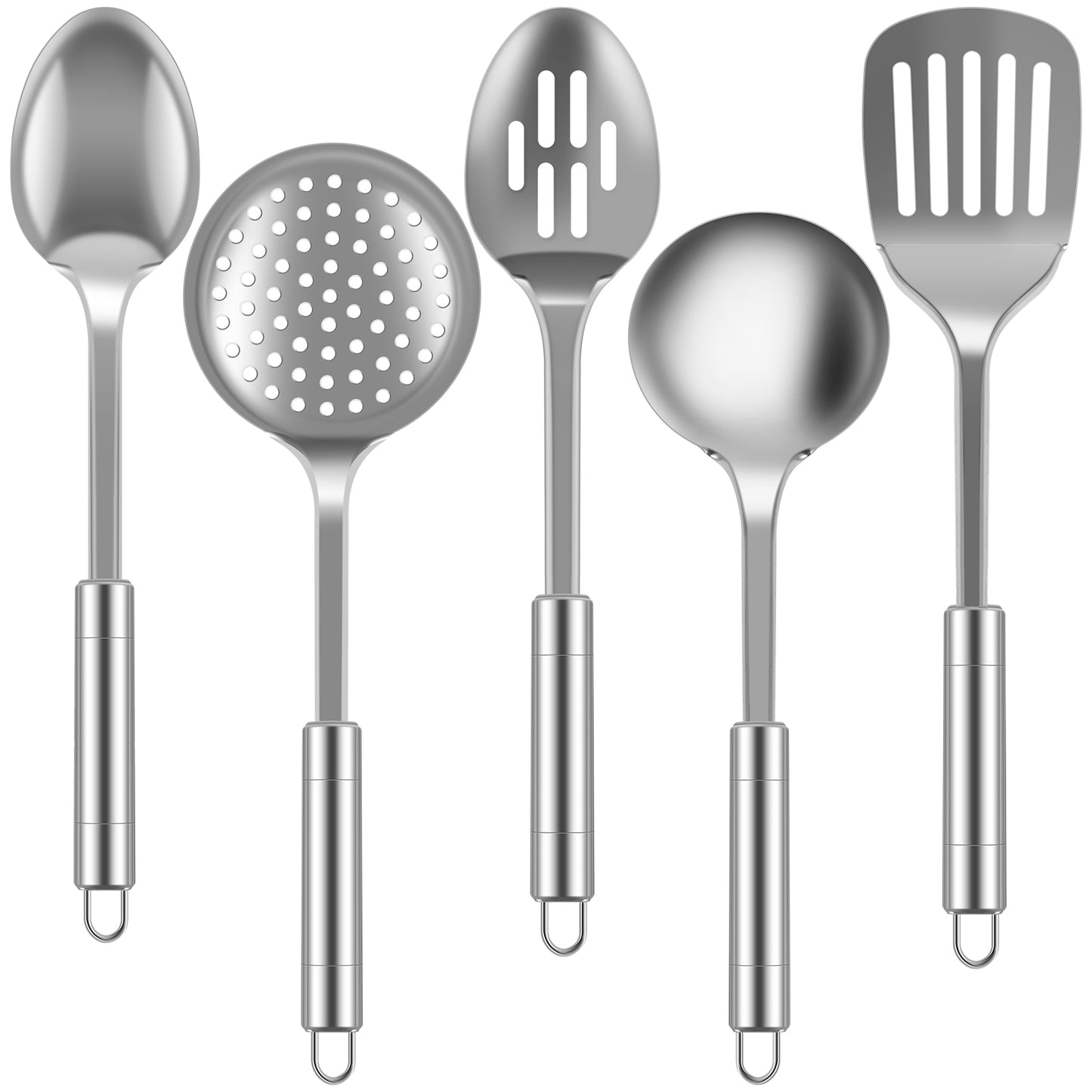 5-Piece Stainless Steel Kitchen Utensil Set