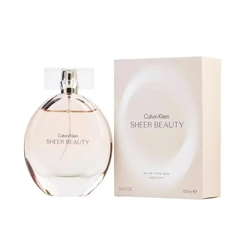 CK BEAUTY SHEER 3.4OZ EDT SPRAY Eau de Toilette Pure Elegance for Women 100ml