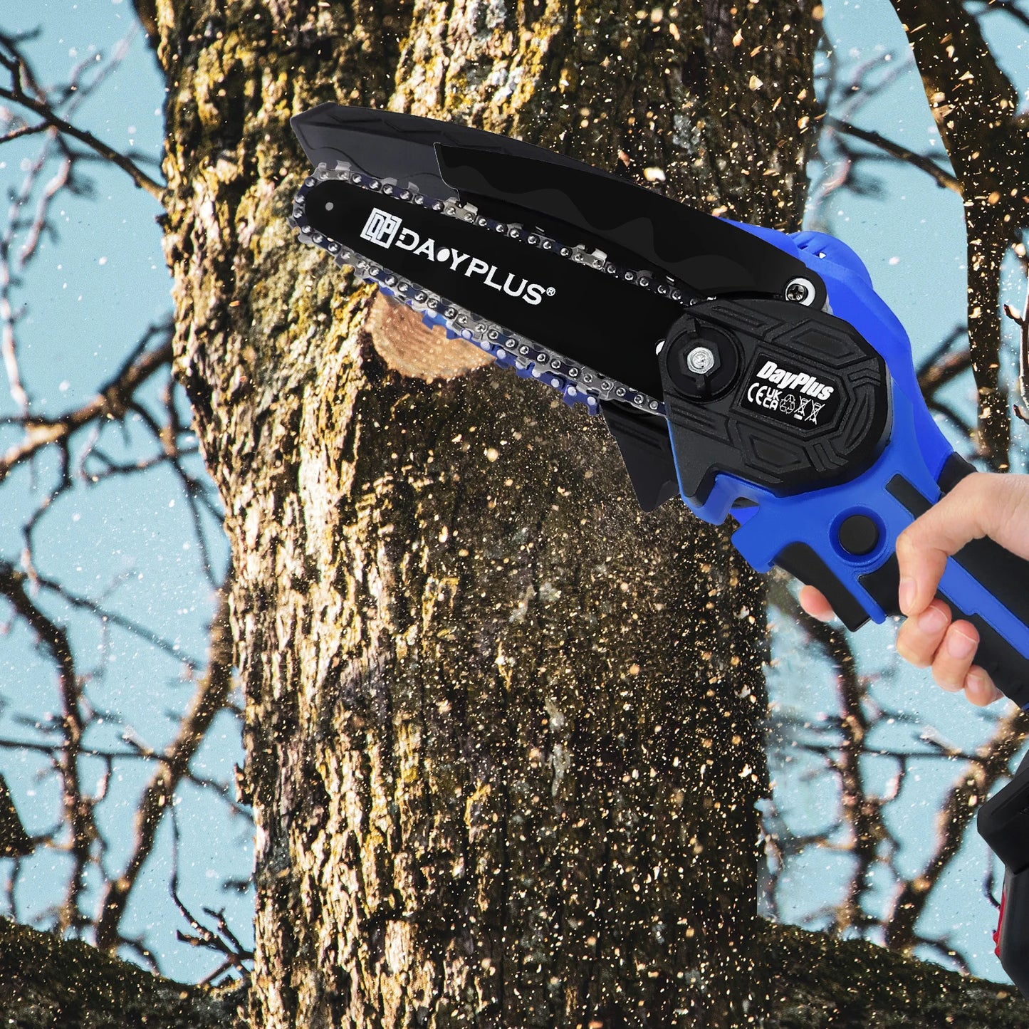 Cordless 6-Inch Mini Chainsaw