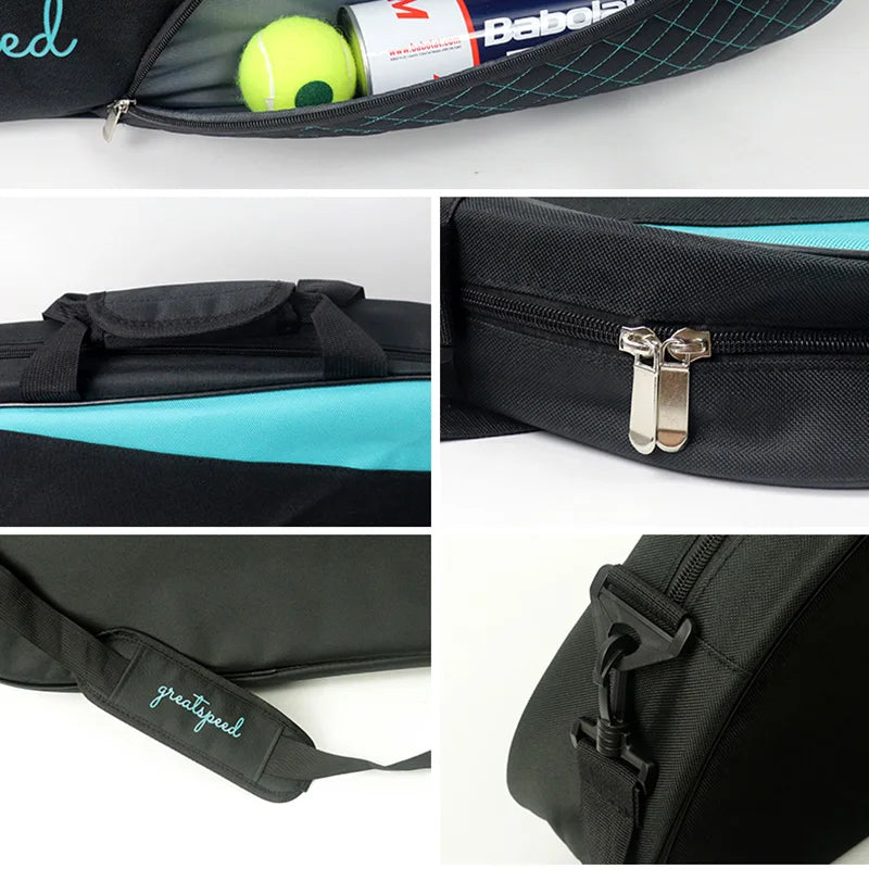 3pcs Tennis & Badminton Racket Sports Bag