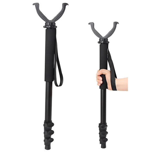 Aluminum Alloy Hunting Stand Adjustable Height Monopod