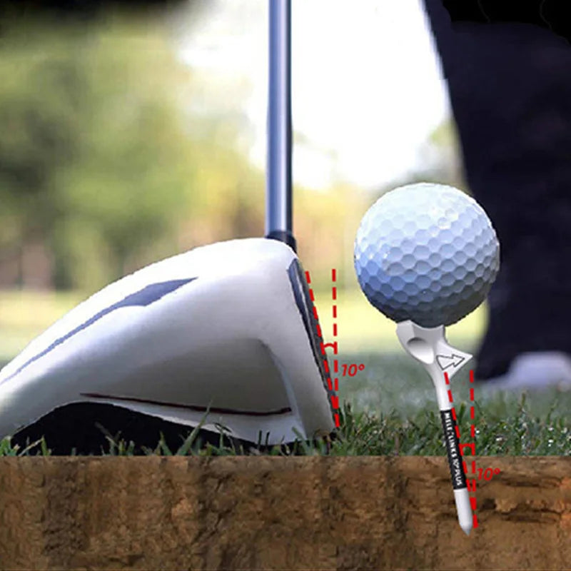 Rhombic Golf Tees with 10° Diagonal Insert – Zero-Drag Design for Enhanced Distance & Speed
