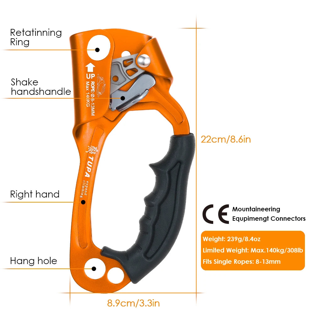 Outdoor Hand Ascender for Climbing