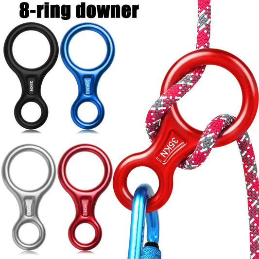 35KN Figure 8 Rock Climbing Descender