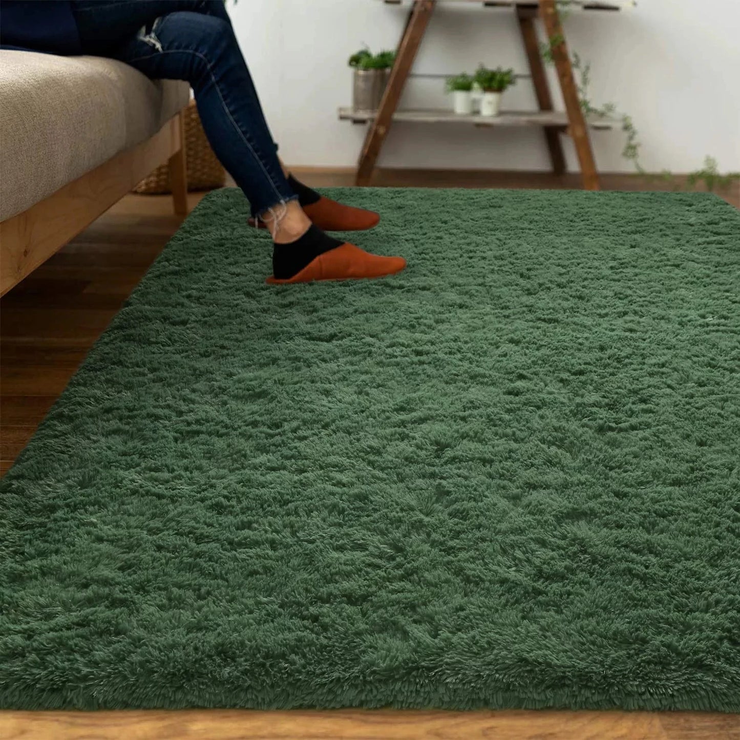Fluffy Plush Soft Area Rug for Living Room & Kids' Rooms
