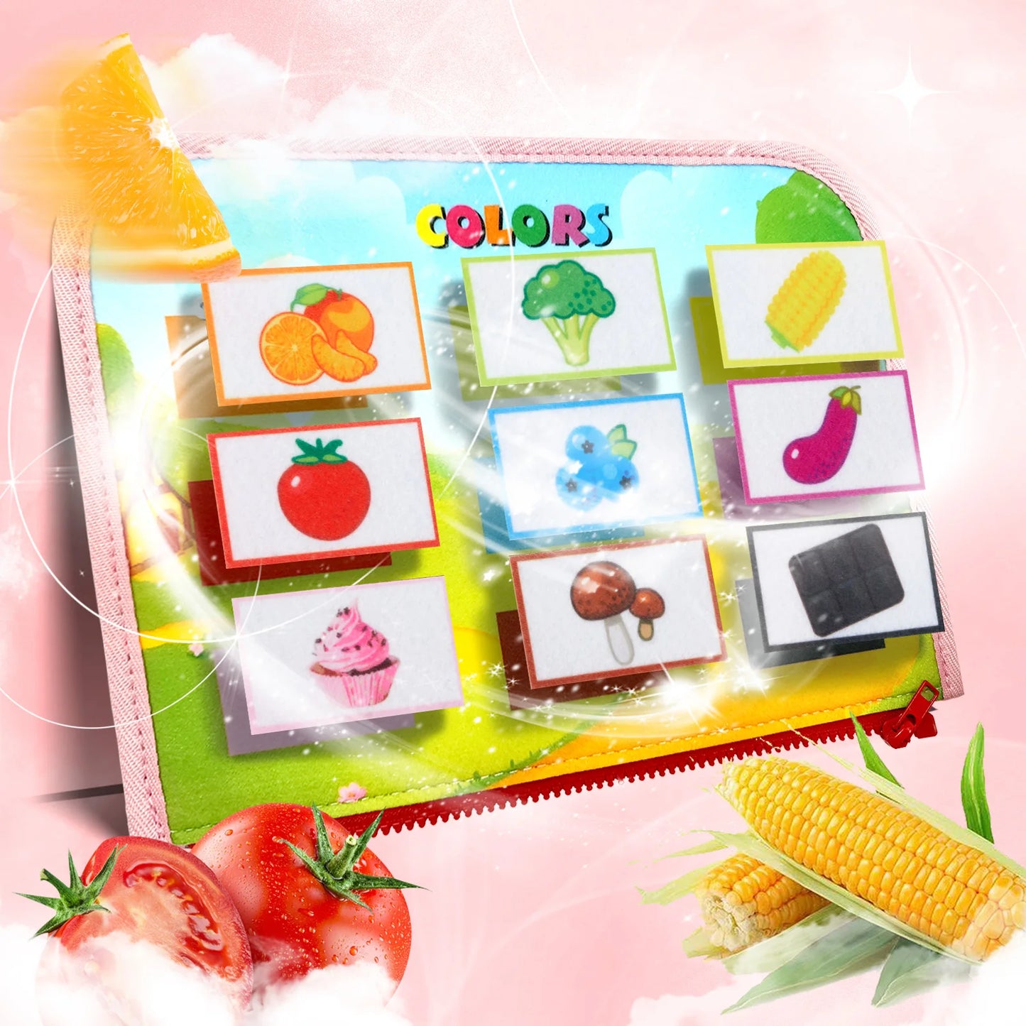 Parish Toys Busy Board – Early Educational Toy for Toddlers
