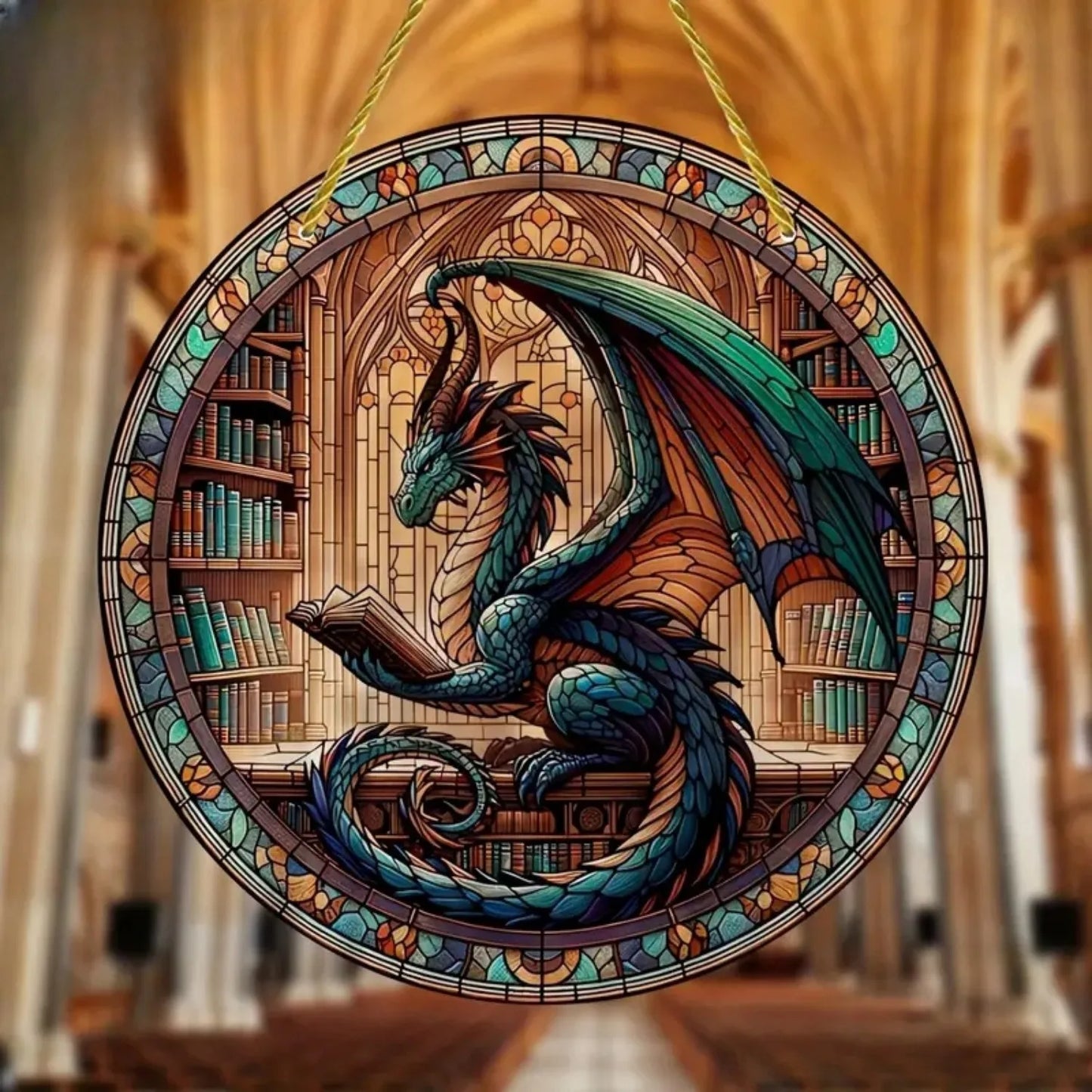 Magic Dragon Suncatcher