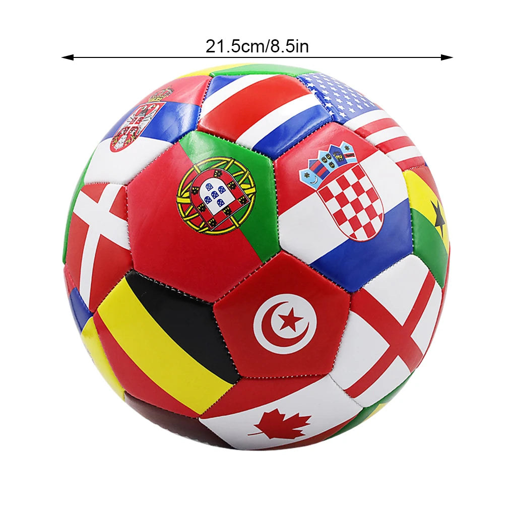 National Flag Colors Soccer Ball