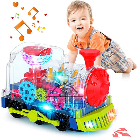 Transparent Train Toy