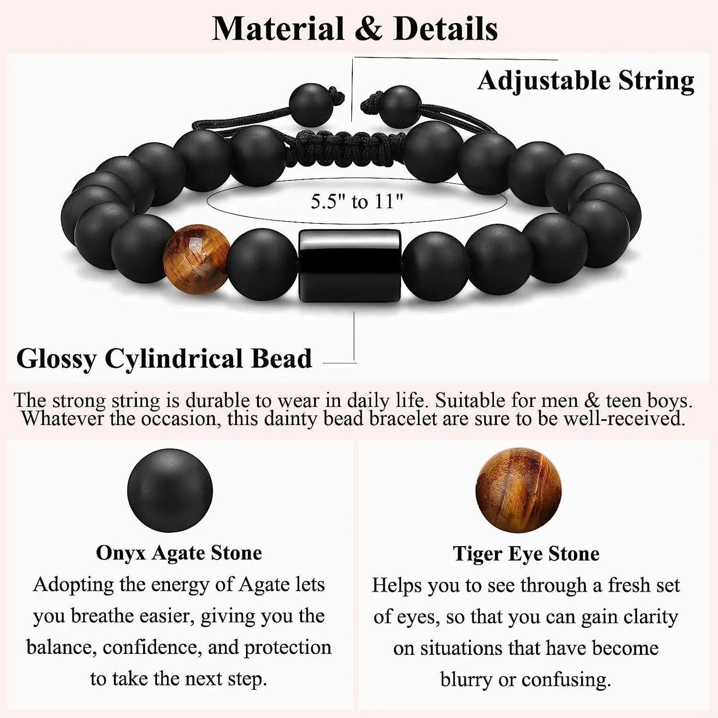 Natural Stone Bracelet for My Love
