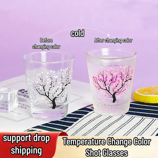 Temperature Change Color Vodka Shot Glasses