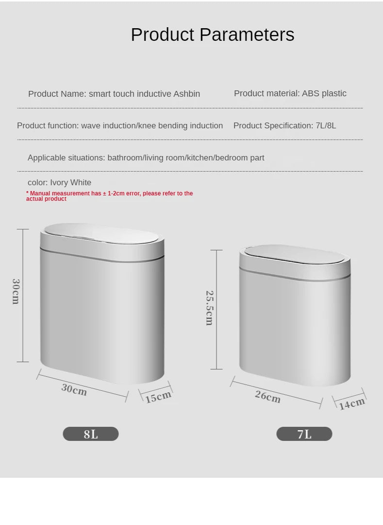 7L Smart Sensor Trash Can