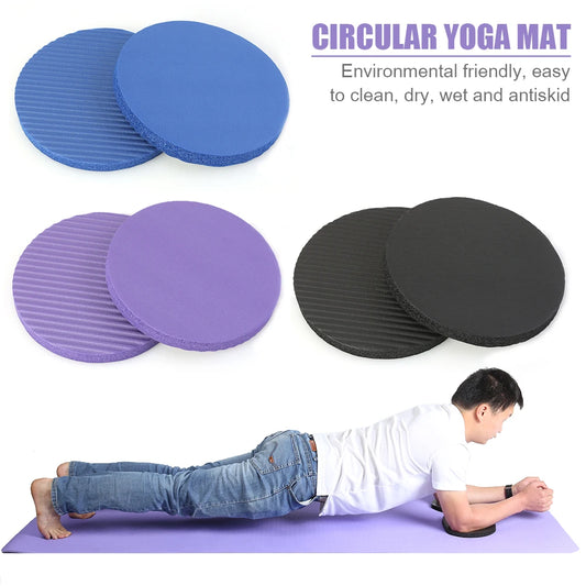 Portable Small Round Knee Pad Yoga Mats
