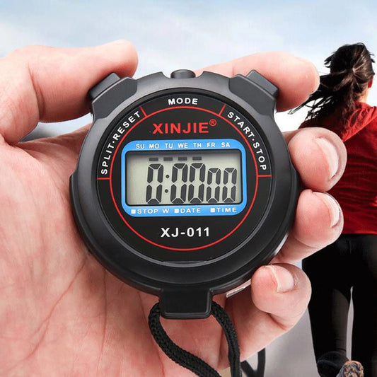 Portable Waterproof Sports Stopwatch Timer