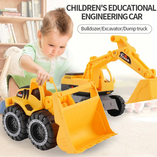 Excavator & Dump Truck Model Toy
