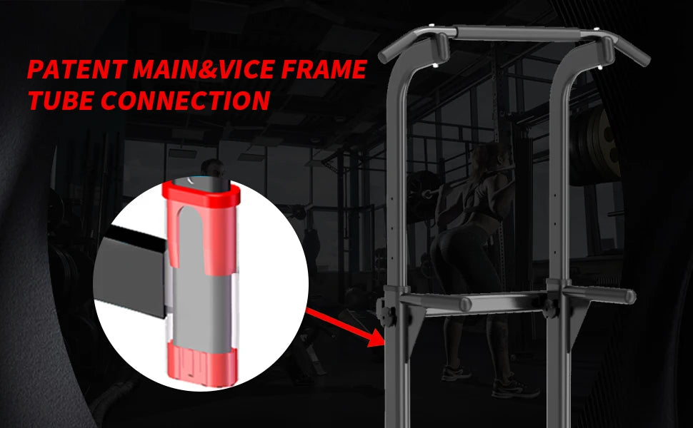 Power Tower Pull-Up and Dip Bar