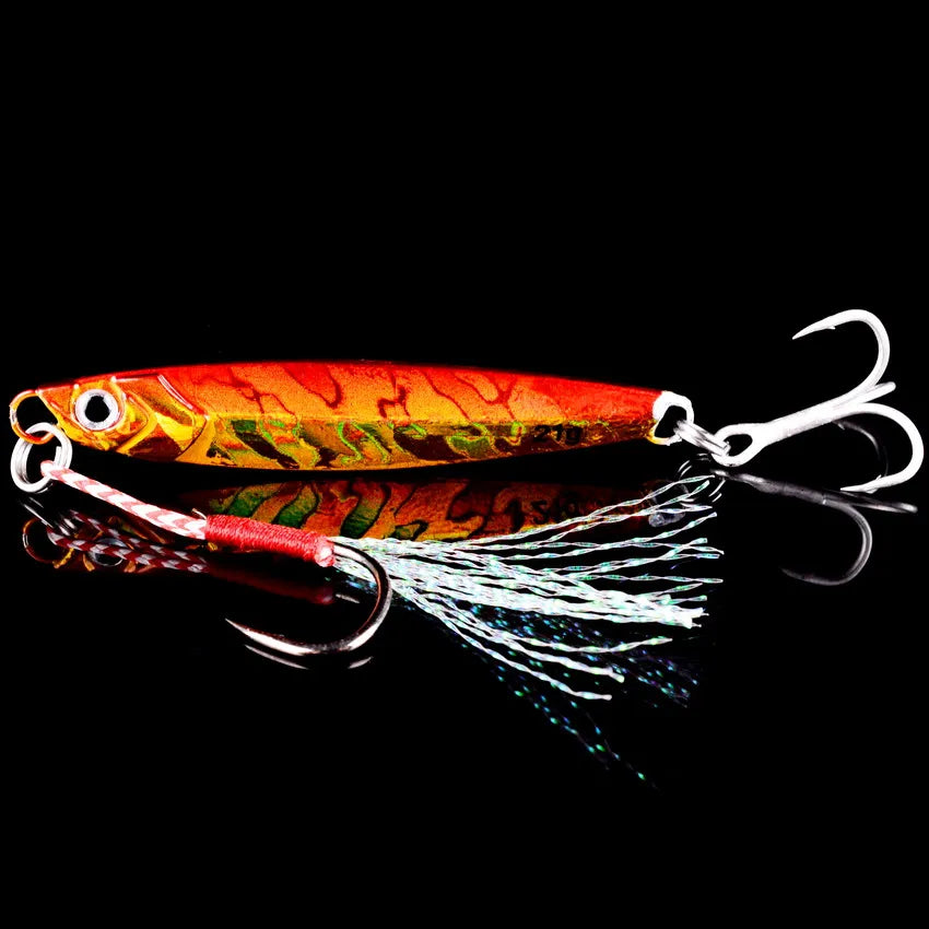 Metal Jig Fishing Lure Set – 3/5/8 Pieces (7g, 10g, 14g, 21g, 28g, 40g)