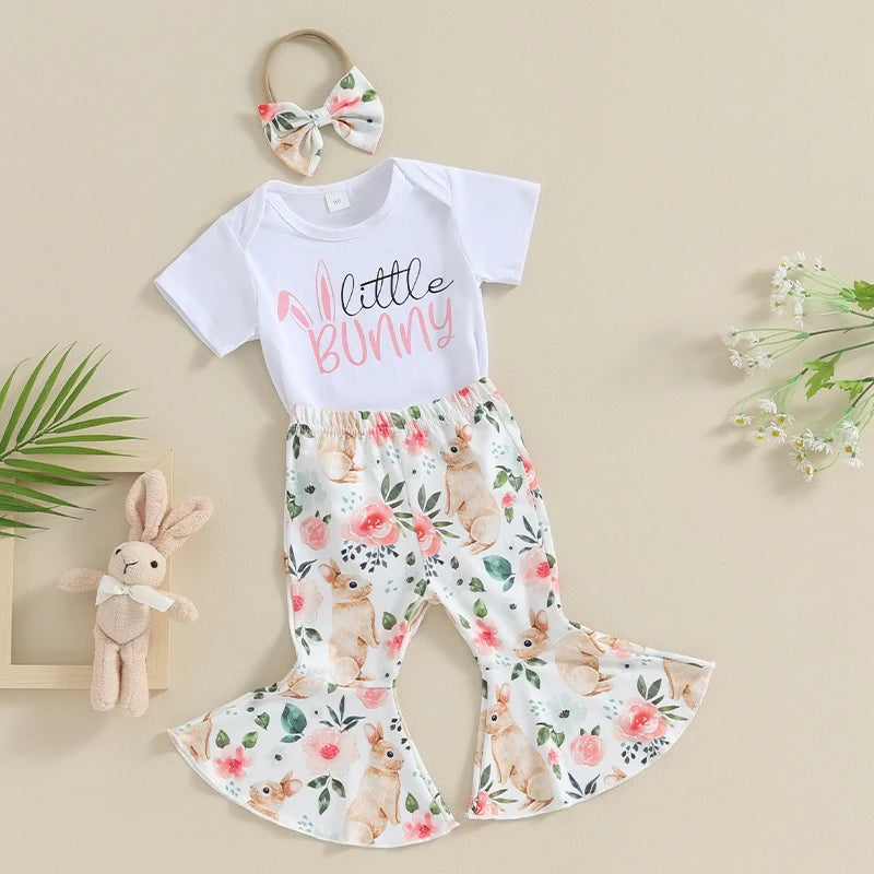 Toddler Girl Spring 3-Piece Easter Outfit