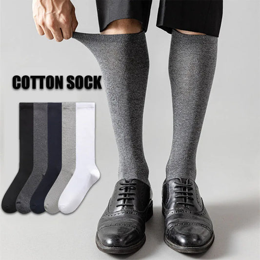 Men's Cotton Knee-high  Breathable Socks