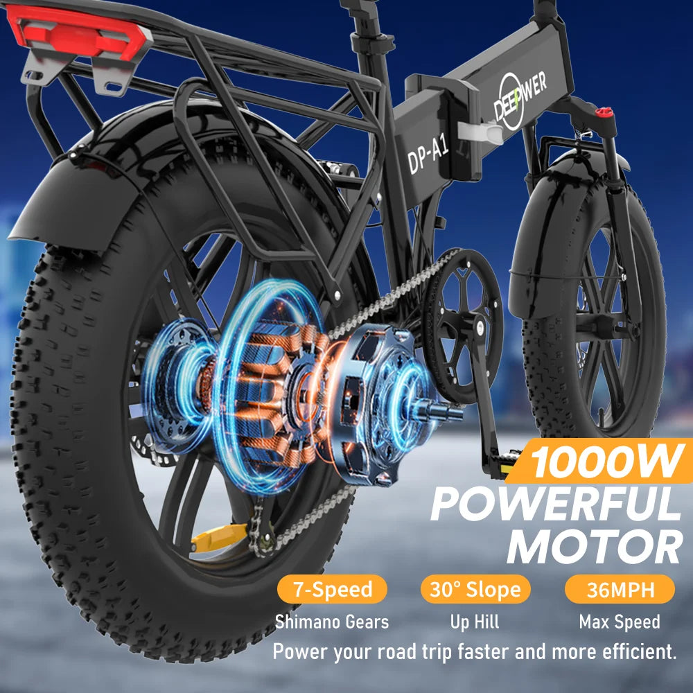 IDOTATA Electric Bike for Adults