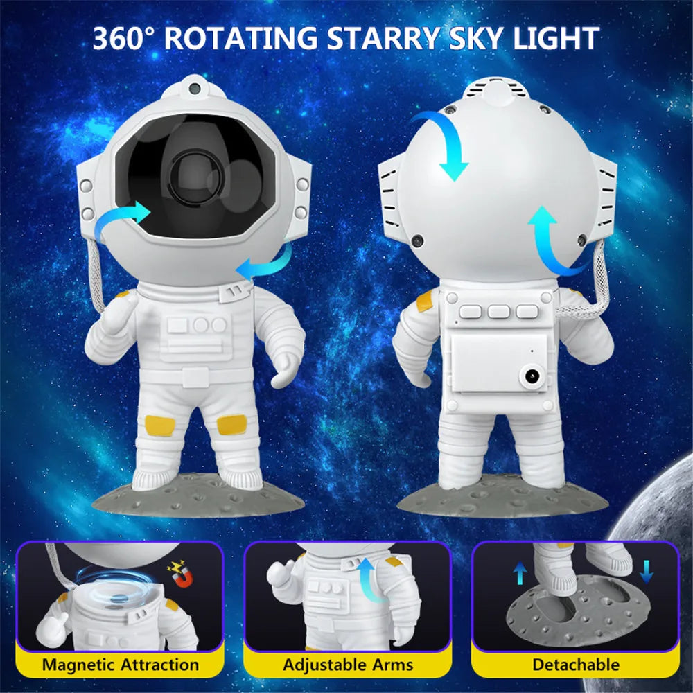 Astronaut Galaxy Starry Sky Projector Night Light