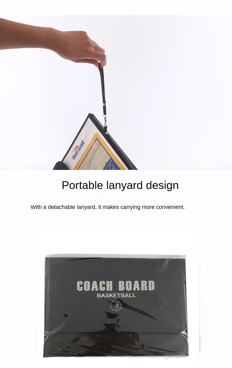 Folding Tactical Basketball Coach Board