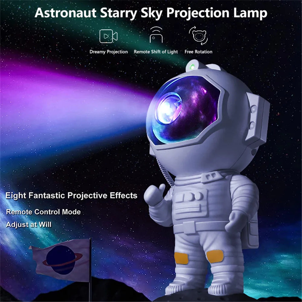 Astronaut Galaxy Starry Sky Projector Night Light