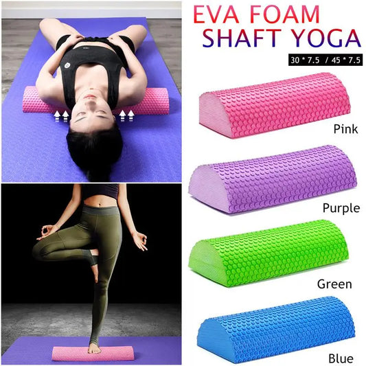 Half Round 30-45cm EVA Massage Foam Roller