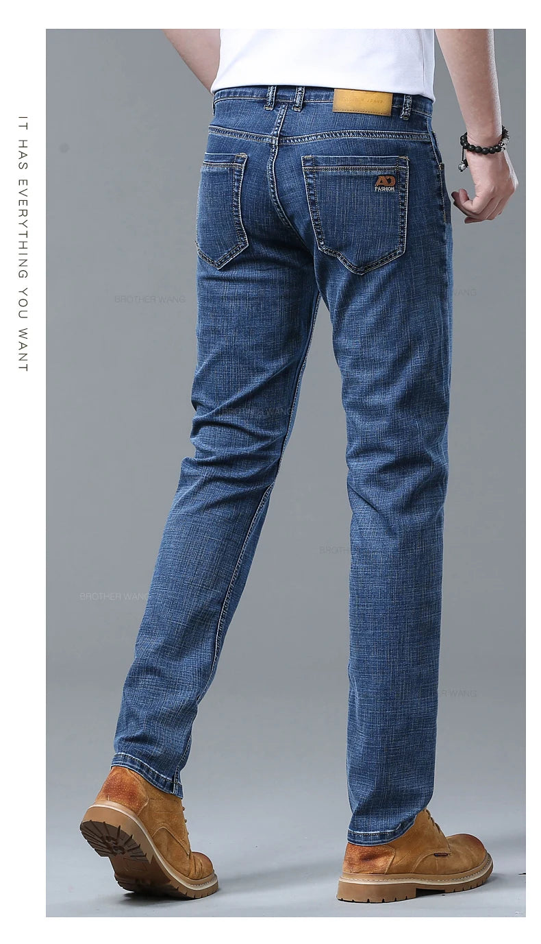 Men’s Light Blue Slim Jeans