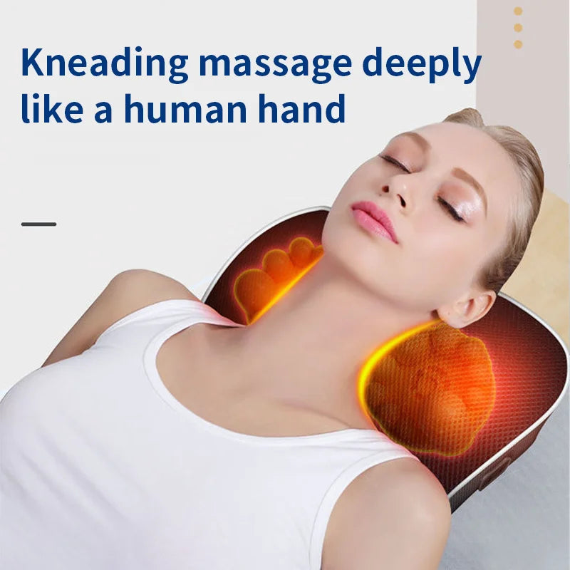 Jinkairui Electric Shiatsu Head Neck Cervical Traction Body Massager